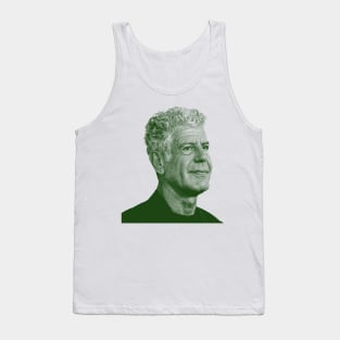 Anthony Bourdain Engraving Tank Top